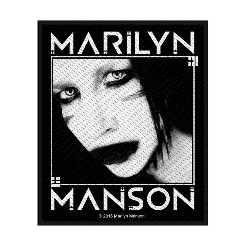 Marilyn Manson - Villain Patch - Zwart
